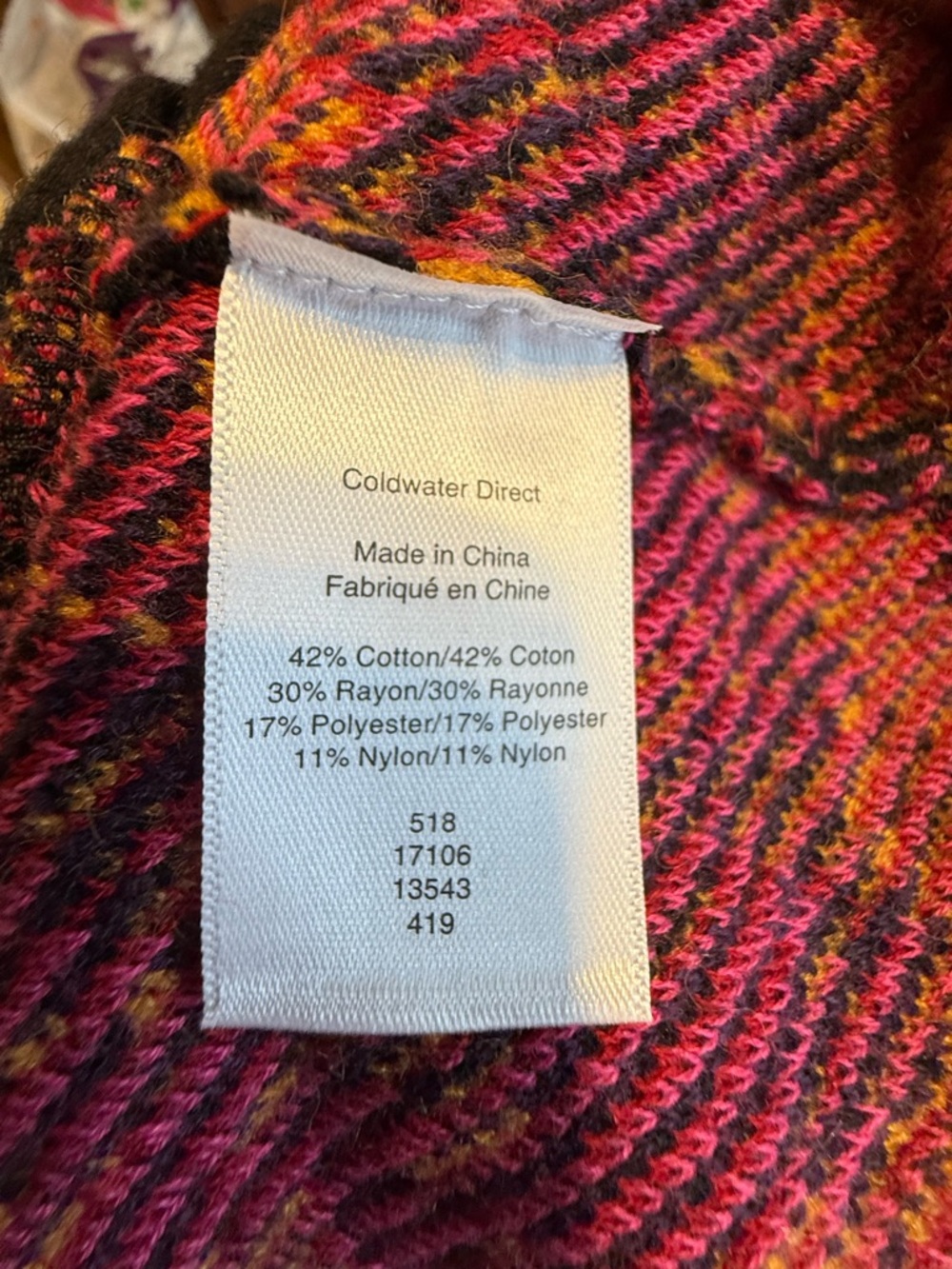 Cold Water Creek Knit Sweater Coat - Picture 7 of 7
